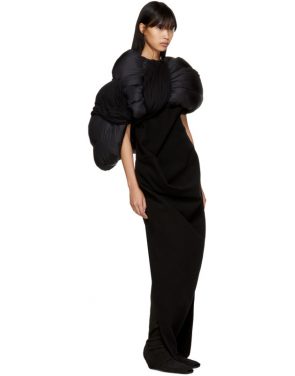 photo Black Ellipse Dress by Rick Owens - Image 4