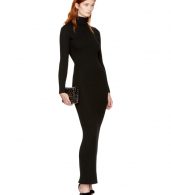 photo Black Knit Turtleneck Dress by Balmain - Image 4