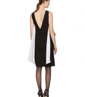 photo Black and White Draped Dress by Givenchy - Image 3