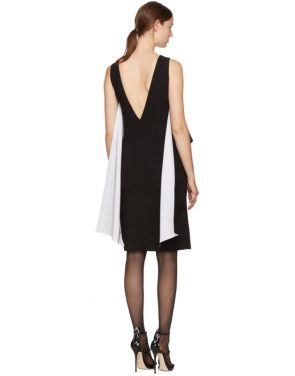 photo Black and White Draped Dress by Givenchy - Image 3