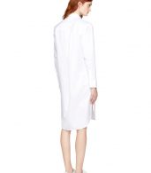 photo White Gabrielle Shirt Dress by Won Hundred - Image 3