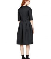 photo Black Padded Collared Dress by Comme des Garcons Comme des Garcons - Image 3