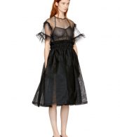 photo Black Tulle Dress by Noir Kei Ninomiya - Image 2
