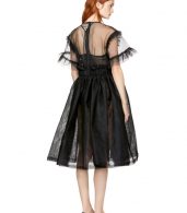 photo Black Tulle Dress by Noir Kei Ninomiya - Image 3