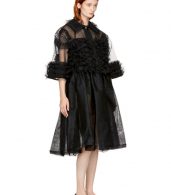 photo Black Tulle Dress by Noir Kei Ninomiya - Image 4