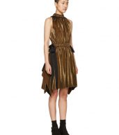photo Gold Lurex Bows Halter Dress by Fendi - Image 2