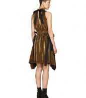 photo Gold Lurex Bows Halter Dress by Fendi - Image 3