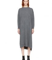 photo Grey Wool Straight Dress by Enfold - Image 1