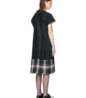 photo Green and Navy Tartan Check Dress by Tricot Comme des Garcons - Image 3