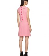 photo Pink A-Line Buttons Dress by Dolce and Gabbana - Image 3