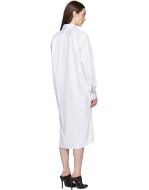 photo White Tamise Shirt Dress by Olivier Theyskens - Image 3