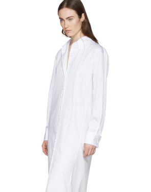 photo White Tamise Shirt Dress by Olivier Theyskens - Image 5