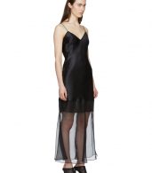 photo Black Fitted Tessil Midi Dress by Olivier Theyskens - Image 2