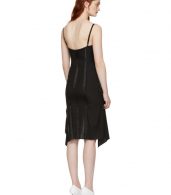 photo Black Silk Deconstructed Corset Dress by Olivier Theyskens - Image 3