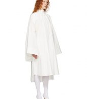 photo White Obi Belt Shirt Dress by A.W.A.K.E. - Image 5