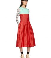 photo Red and Turquoise Cornerstones Hybrid Dress by Marine Serre - Image 5