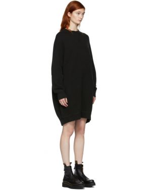 photo Black Grunge Sweatshirt Dress by R13 - Image 2