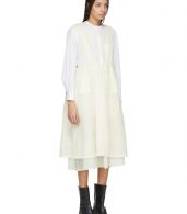 photo Off-White Layered Pinafore Dress by Renli Su - Image 2