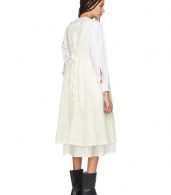 photo Off-White Layered Pinafore Dress by Renli Su - Image 3