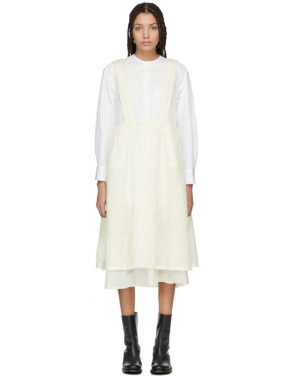 photo Off-White Layered Pinafore Dress by Renli Su - Image 1