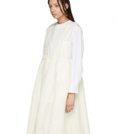 photo Off-White Layered Pinafore Dress by Renli Su - Image 4
