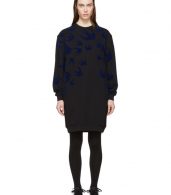 photo Black Swallow Signature Sweatshirt Dress by McQ Alexander McQueen - Image 1