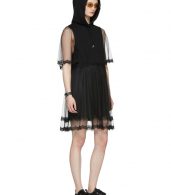 photo Black Hybrid Hoodie Dress by McQ Alexander McQueen - Image 5