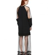 photo Black Hybrid Long Dress by McQ Alexander McQueen - Image 3