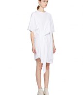 photo White Lylia T-Shirt Dress by Acne Studios - Image 2