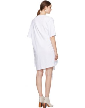 photo White Lylia T-Shirt Dress by Acne Studios - Image 3