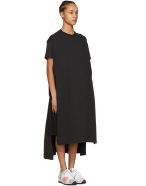 photo Black Patri T-Shirt Dress by Acne Studios - Image 2