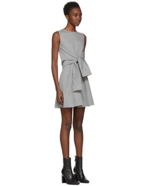photo Grey Compact Jersey Dress by Dsquared2 - Image 2