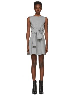 photo Grey Compact Jersey Dress by Dsquared2 - Image 1