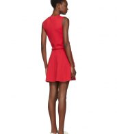 photo Red Compact Jersey Dress by Dsquared2 - Image 3