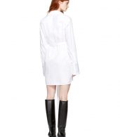 photo White Oversized Shirt Dress by Helmut Lang - Image 3