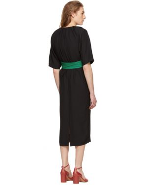 photo Black Belted Dress by Maison Margiela - Image 3