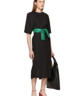 photo Black Belted Dress by Maison Margiela - Image 4