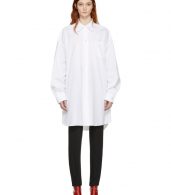 photo White Oversized Shirt Dress by Maison Margiela - Image 1