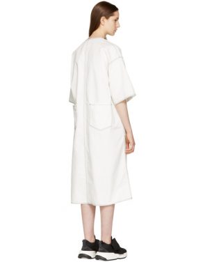 photo Off-White Dyed Kimono Dress by MM6 Maison Martin Margiela - Image 3