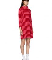 photo Red and Pink Striped Cowl Neck Dress by Marc Jacobs - Image 2