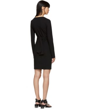 photo Black High Twist Dress by T by Alexander Wang - Image 3