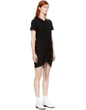 photo Black High Twist Dress by T by Alexander Wang - Image 2