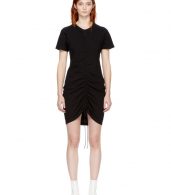 photo Black High Twist Dress by T by Alexander Wang - Image 1