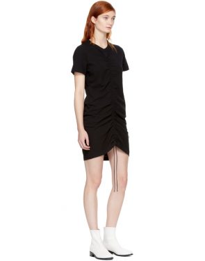 photo Black High Twist Dress by T by Alexander Wang - Image 4