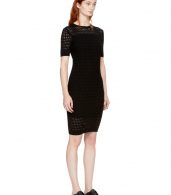 photo Black Float Stitch Dress by T by Alexander Wang - Image 2
