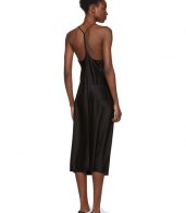 photo Black Wash and Go Slip Dress by T by Alexander Wang - Image 3