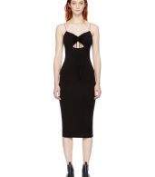 photo Black Cut-Out Dress by T by Alexander Wang - Image 1