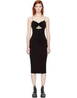 photo Black Cut-Out Dress by T by Alexander Wang - Image 1