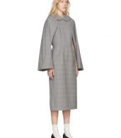 photo Black and White Wool Glen Check Dress by Comme des Garcons - Image 2