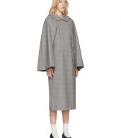 photo Black and White Wool Glen Check Dress by Comme des Garcons - Image 4